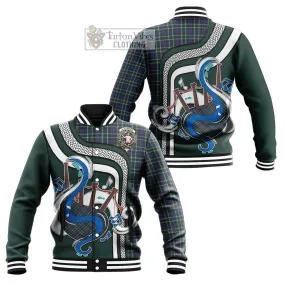 Allardice Tartan Baseball Jacket with Epic Bagpipe Style