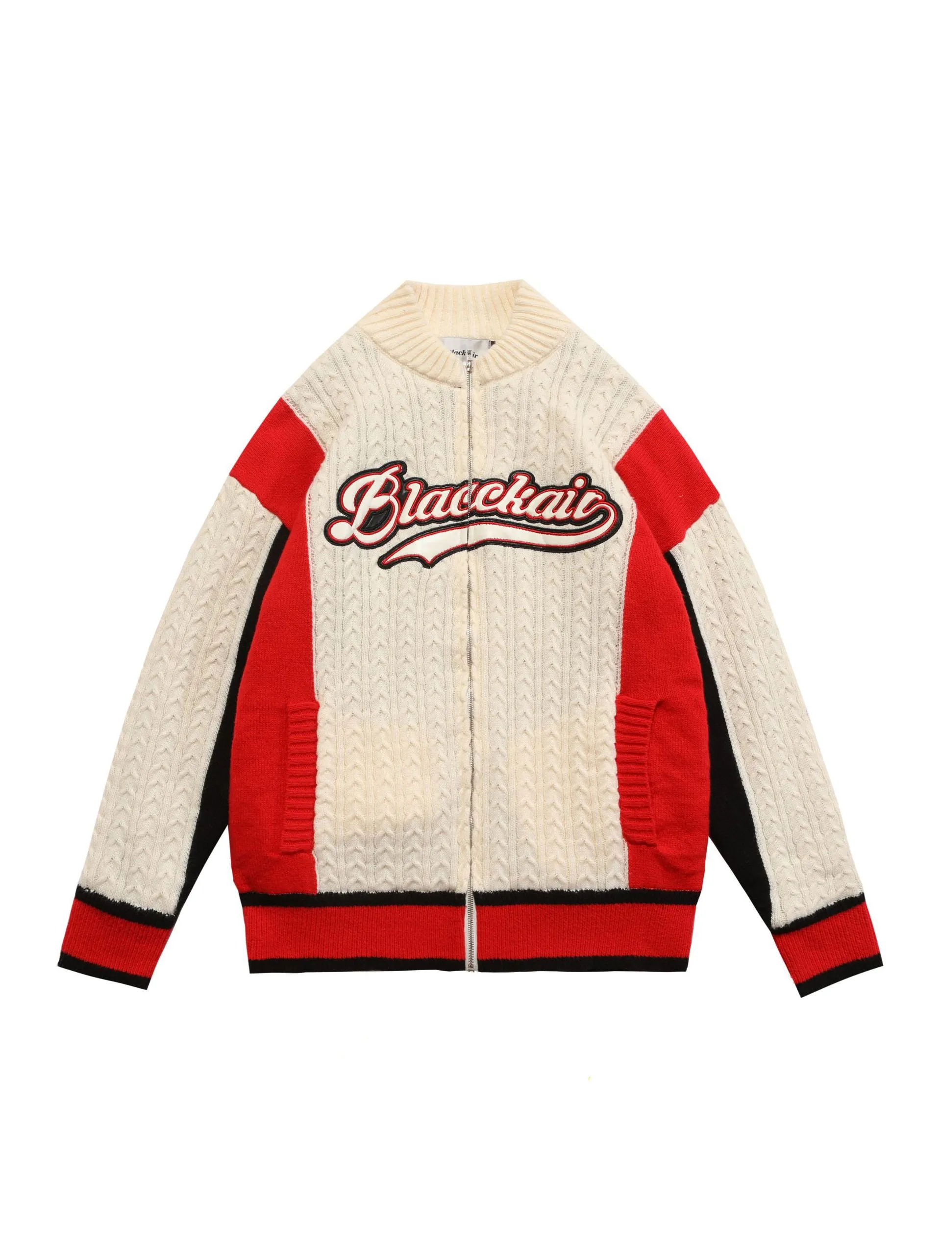 BASEBALL womens sweater jacket