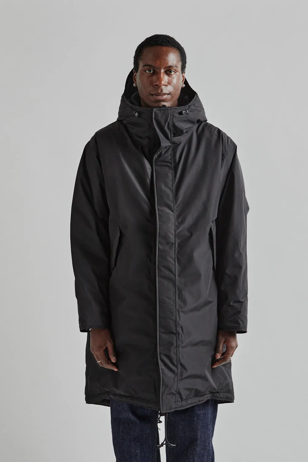 GORE-TEX Long Down Coat - Black