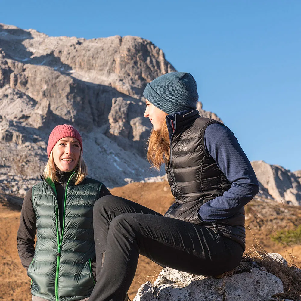 Womens Arktis Down Gilet (Black/Charcoal)