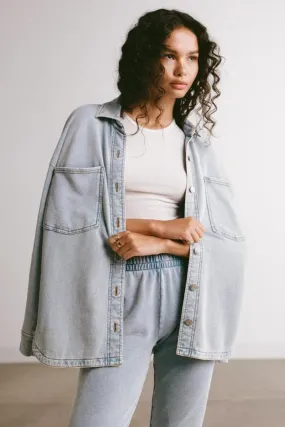 Z SUPPLY - ALL DAY KNIT DENIM JACKET